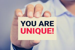 YOU ARE UNIQUE